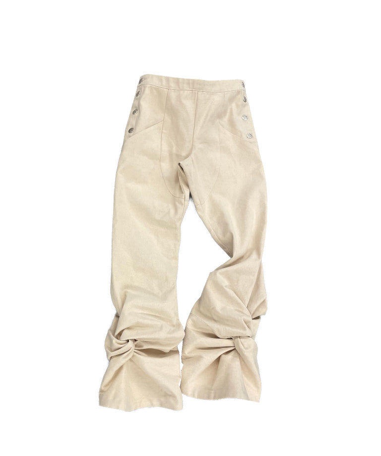 Knotted leg pants